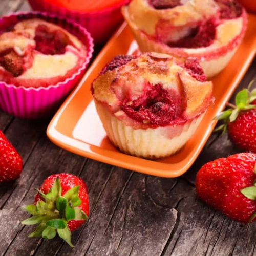 Strawberry Muffin in Hyderabad